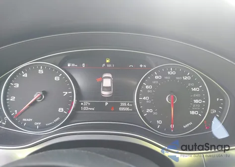 2016 Audi A6 3.0T Premium Plus из США, поврежденный, VIN WAUFGAFC8GN092854